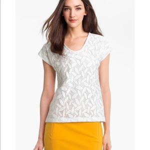 White Lace Women's Top